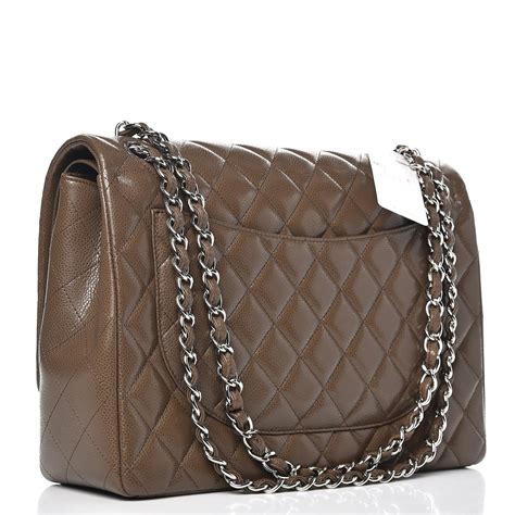 2011 Medium Classic Caviar Double Flap shoulder 